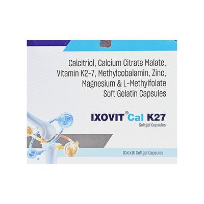 IXOVIT CAL K27 Softgel Capsule 10's - Supplements-Cal