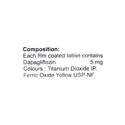 DAPALEX 5 Tablet 10's - Diabetes-Ant