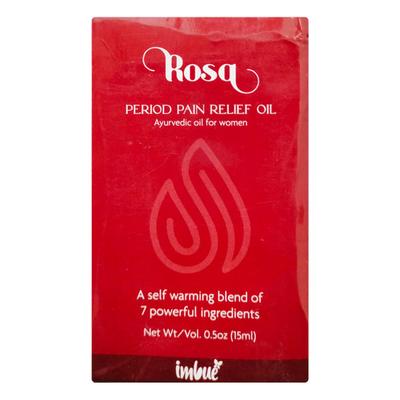 Imbue Rosa Period Pain Relief Oil 15 ml - Pain Relief Oil