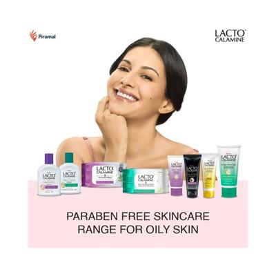 Lacto Calamine Daily Facewash with Kaolin Clay, Niacinamide and Vitamin E for Oily Skin 100ml 3's - Face Wash & Cleansers