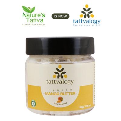 Tattvalogy Indian Mango Butter Raw Unprocessed & Unrefined 50 gm - Body Butter