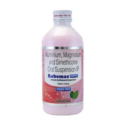 RABEMAC MPS Sugar Free Suspension 200ml - Ulcer/Reflux/Flatulence-Aaa
