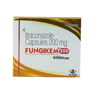 Fungikem 200mg Capsule 7'S - Fungal Infections-Anf