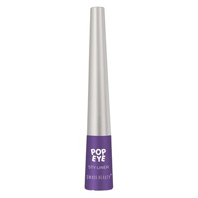 Swiss Beauty Pop-Eye Style-Liner - (07 Plum Purple) 4.5 ml - Eyeliners