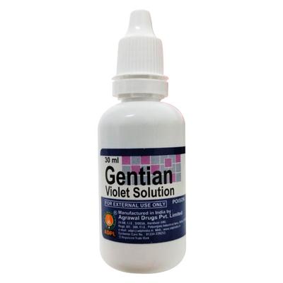 Agrawal Gentian Violet Solution 30 ml - Wound Treatments