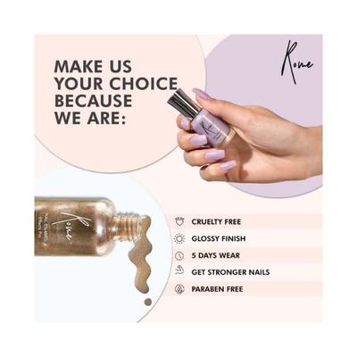 Rome Copper Dust Effects Pro Nail Enamel 8 ml - Nail Polish