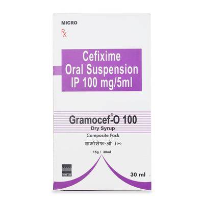 Gramocef O 100mg Dry Syrup 30ml - Bacterial Infections-Cep