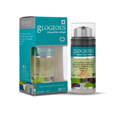 Glogeous Advanced Face Wash Gel 100gm - Cleanser-Oth