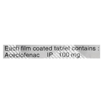 Hifenac 100mg Tablet 10'S - Pain relief-Nsa