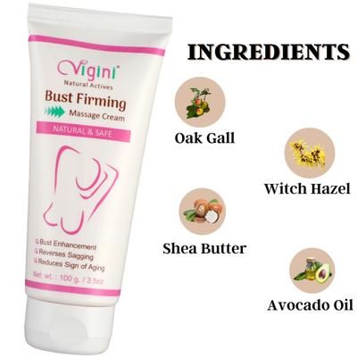 Vigini Bust Firming Massage Cream 100 ml - Breast Care Creams