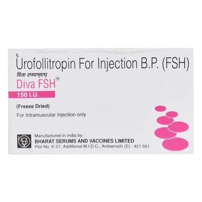 Diva Fsh 150 IU Injection 1'S - Hormonal Therapy-Tro