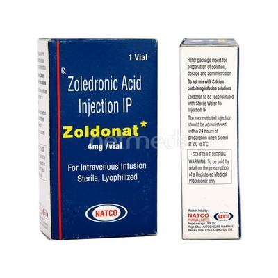 Zoldonat 4mg Injection 1's - Bone Metabolism-Age