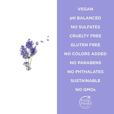 Petal Fresh Soothing Lavender Bath and Shower Gel 475 ml - Shower Gels & Body Wash