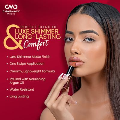 Charmacy Milano Diamond Rush - Amber 77 3.8 gm - Lipsticks