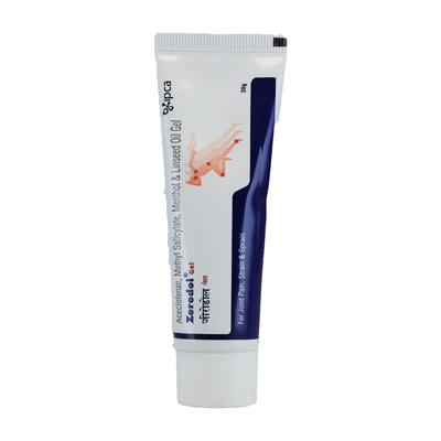 Zerodol Gel 30gm - Pain relief-Nsa