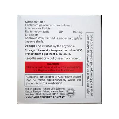 ITRUF Capsule 10's - Fungal Infections-Anf
