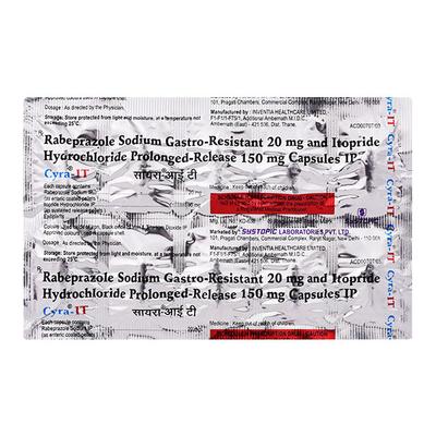 Cyra IT Capsule 10'S - Ulcer/Reflux/Flatulence-Aaa