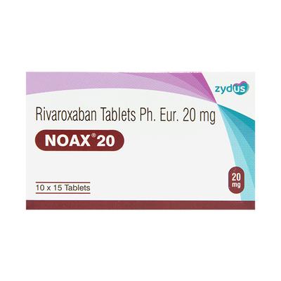 NOAX 20 Tablet 15's - Blood Clot-Ant