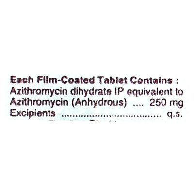 Azibest 250mg Tablet 6'S - Bacterial Infections-Mac