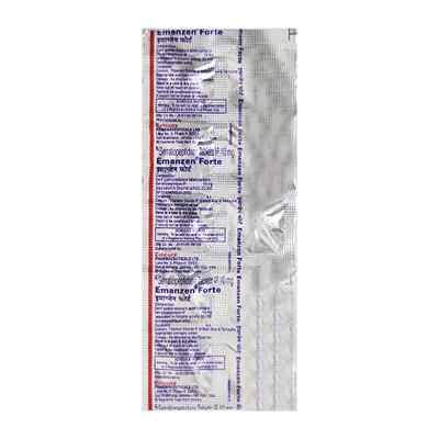 Emanzen Forte Tablet 10'S - Pain relief-Nsa