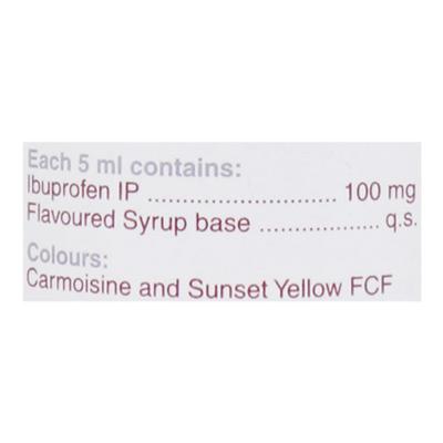 Ibugesic Orange Flavour Suspension 100ml - Pain relief-Nsa