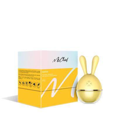 MsChief Solo Air Pulse Stimulator - Bunny Shaped (Yellow) 1's - Massagers And Vibrators