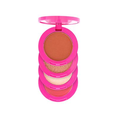 Swiss Beauty CRAZE Baesic Multi-Face Palette-Delulu 6 g - Face Palettes