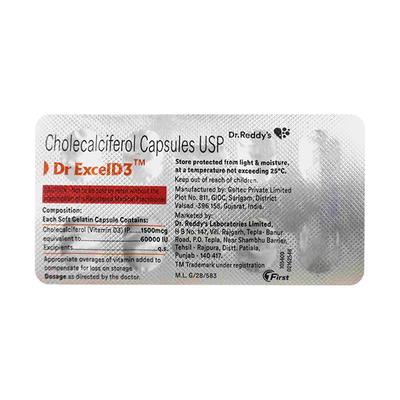 DR EXCELD3 Softgel Capsule 8's - Supplements-Vit