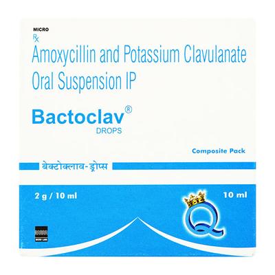 Bactoclav Drops 10ml - Bacterial Infections-Pen