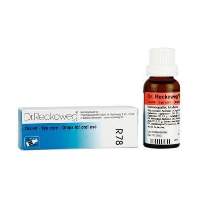Dr. Reckeweg R78 Ocuvit Eye Care Drops 22 ml - Homeopathic Drops