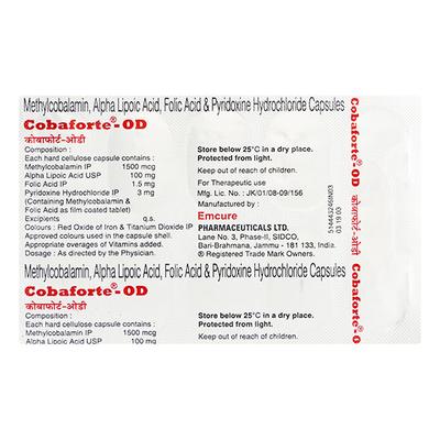 Cobaforte OD Capsule 10'S - Supplements-Vam
