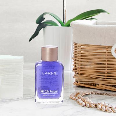 Lakme Liquid Nail ENAMEL Remover 27ml - Nail Polish Remover