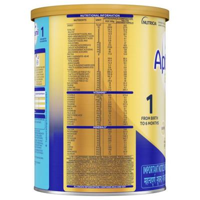 Aptamil Gold Stage 1 (Upto 6 Months) Powder 400 gm (Tin) - Baby And Infant Supplements