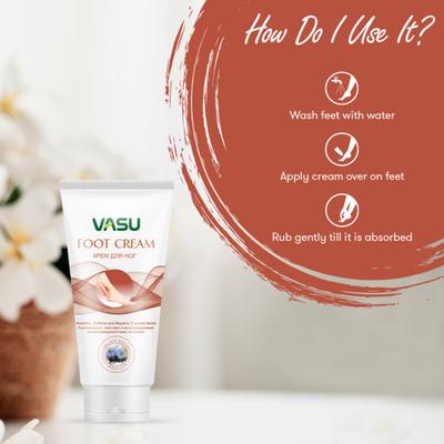 Vasu Foot Cream 60 ml - Foot Creams & Lotions