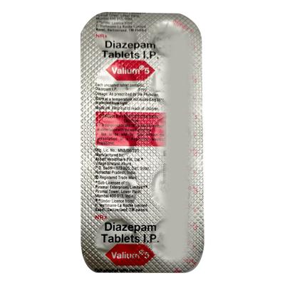 Valium 5mg Tablet 10'S - Anxiety-Anx
