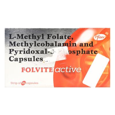 Folvite Active Capsule 15'S - Supplements-Vam