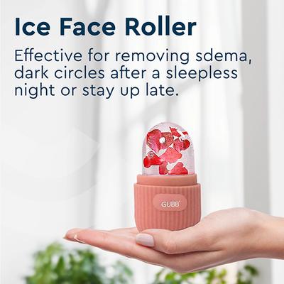 Gubb Ice Roller Face, Eye, and Neck Pink 50 gm - Massagers