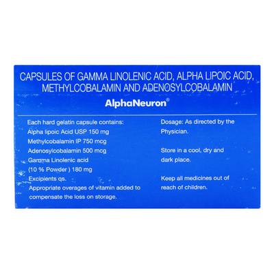 Alphaneuron Capsule 10'S - Supplements-Vam