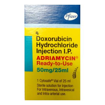 Adriamycin Rtu 50mg Injection 1'S - Cancer Oncology-Cyt