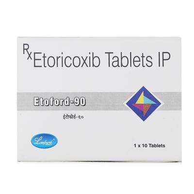 Etoford 90mg Tablet 10'S - Pain relief-Nsa