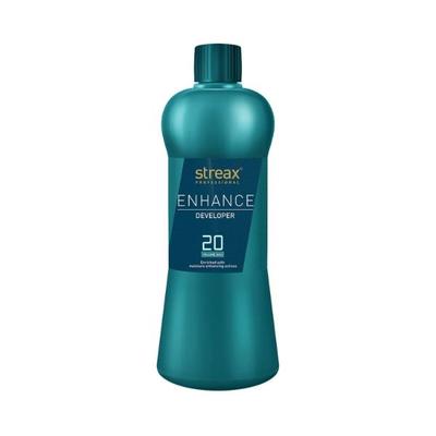 Streax Professional Enhance 20 Volume Hair Colour Developer with Lanolin 1000 ml - Crème