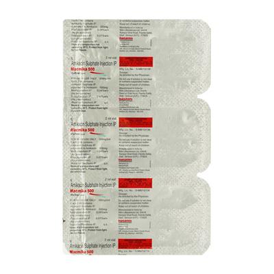 Macmika 500mg Injection 2ml - Bacterial Infections-Ami