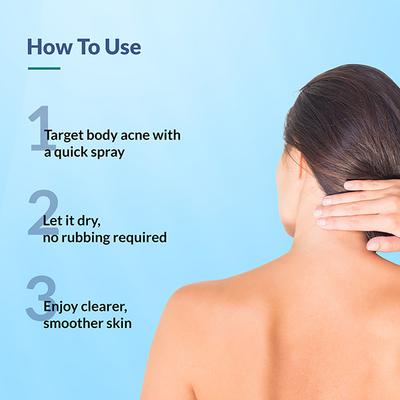 Fixderma 2% Salicylic Acid + 2% Azelaic Acid Salyzap AZ Acne Body Spray For Back & Upper Arms 100ml - Face Wash & Cleansers
