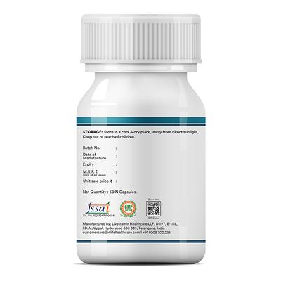 Inlife Nac N Acetyl L Cysteine Veg Capsules 60's - Vital Health