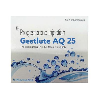 GESTLUTE AQ 25 Injection 1ml - Hormonal Therapy-Oes