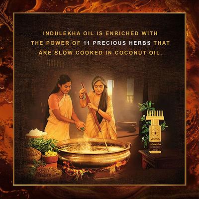 Indulekha Bringha Oil Grows New Hair 100 ml - Hair Oils