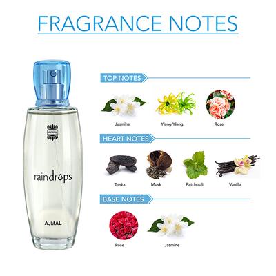 Ajmal Raindrops Edp 50 Ml - Perfumes (Edt/Edp)