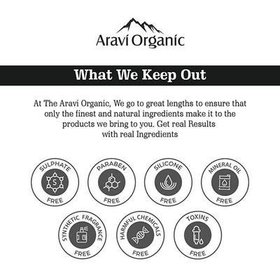 Aravi Organic Teeth Whitening Activated Charcoal Powder 50 gm - Tooth Powder