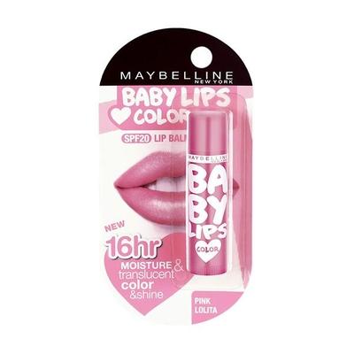 Maybelline Baby Lips SPF 20 Lip Balm - Pink Lolita 4 gm - Creams, Lotions & Oils