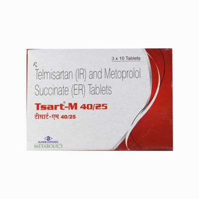 Tsart M 40/25mg Tablet 10'S - Hypertension-Ana